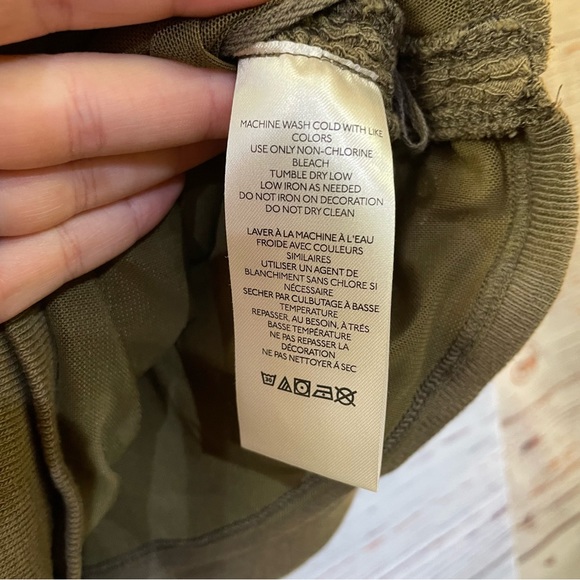 NEW Free People Women's Boulevard Washed Rib Crop Top in Oregano - size S - Picture 9 of 11